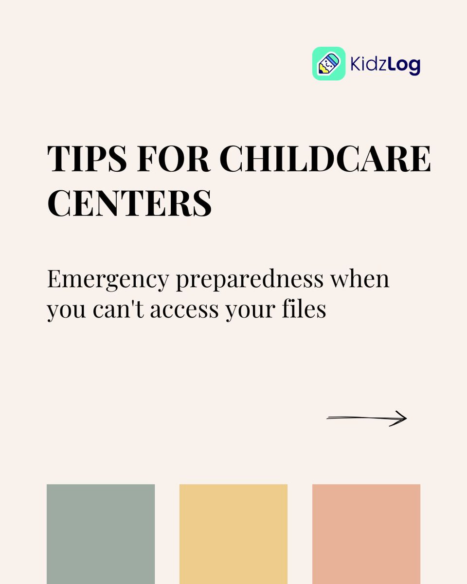 kidzlog's tweet photo. Emergencies don’t always happen when you’re at the center.

The real question is can your team access the information they need right away? From emergency contacts to medical details, quick access can make all the difference.

Start your free trial at https://t.co/o33NkpAVTT. https://t.co/V2tPuMZXZo