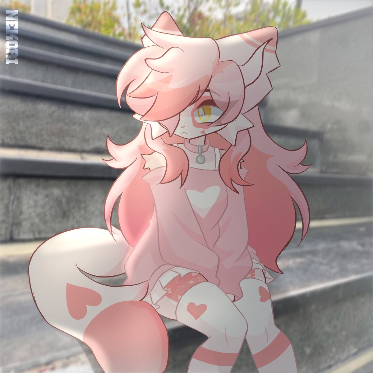 Neko 💙💖🐾 tweet media