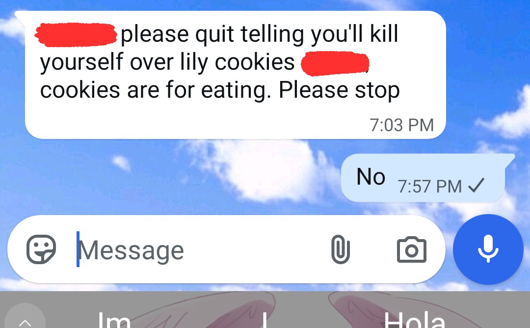 CAN YOU GUYS PLEASE STOP SENDING MY MOM MY TWEETS SHE DOESN'T UNDERSTAND