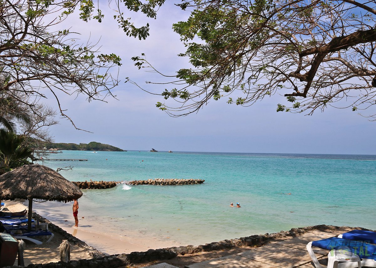 Explorando las hermosas Islas del Rosario, con aguas claras, paisajes tropicales y hasta algunos habitantes curiosos 😍🦎. Llegamos en un tour hasta el Hotel San Pedro de Majagua, una escapada perfecta para disfrutar el mar y la naturaleza cerca de Cartagena.

#viajes #Colombia