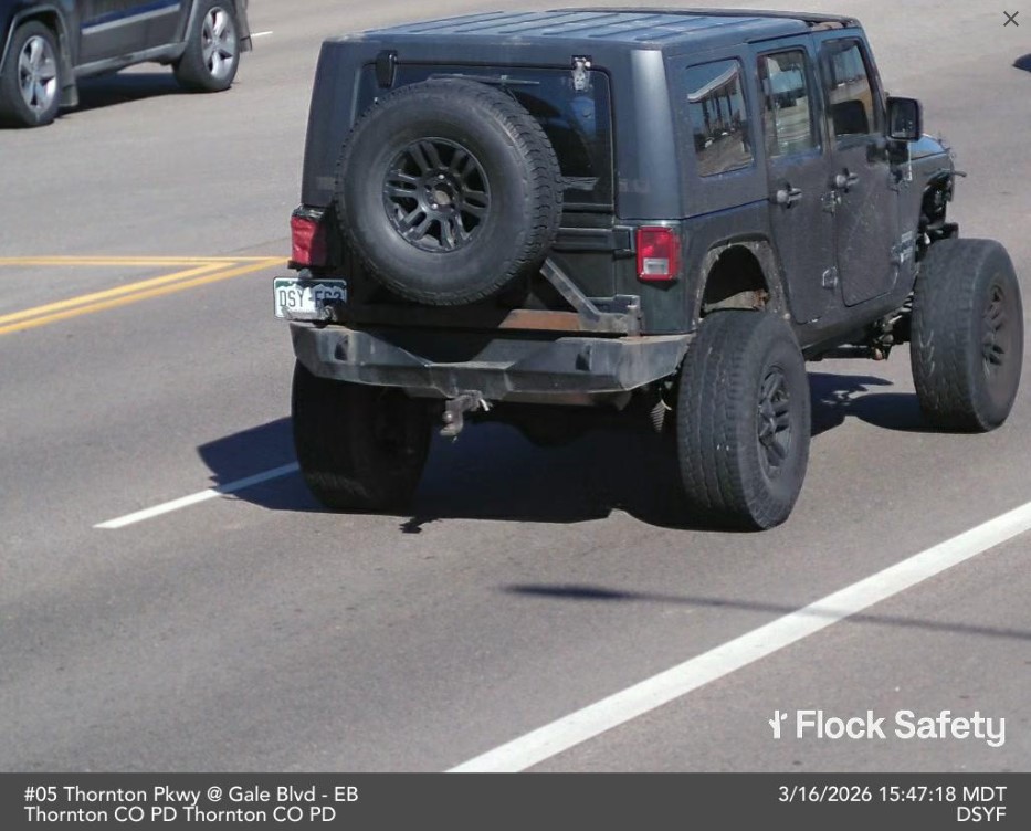 Northglenn PD PIO tweet media