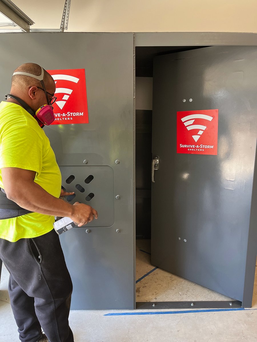 surviveastorm's tweet photo. Multiple tornadoes have been reported in Alabama this month, and our team has been busy installing storm shelters for families statewide. If you live in Alabama, we can deliver and install a shelter that fits your needs. Contact us to get protected ➡️ https://t.co/CnLS5oPqWf https://t.co/AWfNrVKJeT