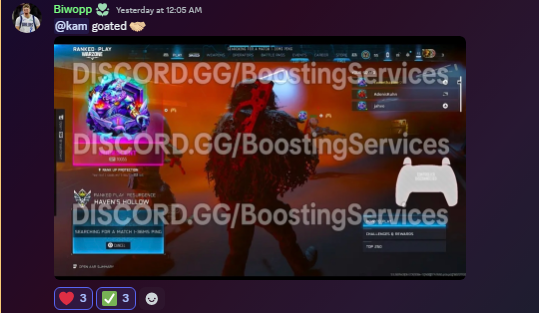 ProjxctKam's tweet image. This Is You Last Chance To Get The Iridescent Ranked Rewards For Season 2.

DM Me For Cheap Last Minute Boosts

#Cod #ranked