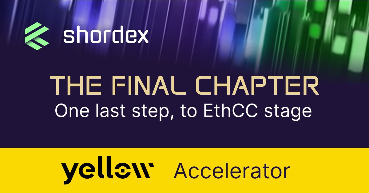 Shordex | Yellow Accelerator tweet media