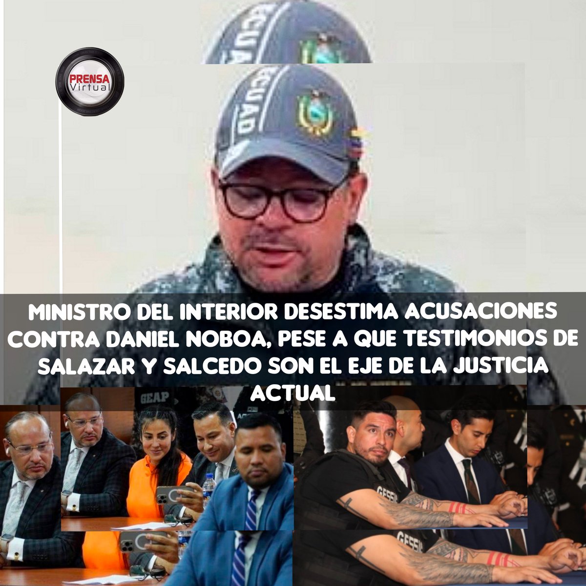 #Ecuador|| La validez otorgada a los testimonios de Mayra Salazar y Daniel Salcedo frente a las recientes declaraciones de alias "#Negro #Willy". Mientras el Gobierno y la Fiscalía cimentaron los casos Metástasis y Purga en los relatos de estos delincuentes confesos para purgar