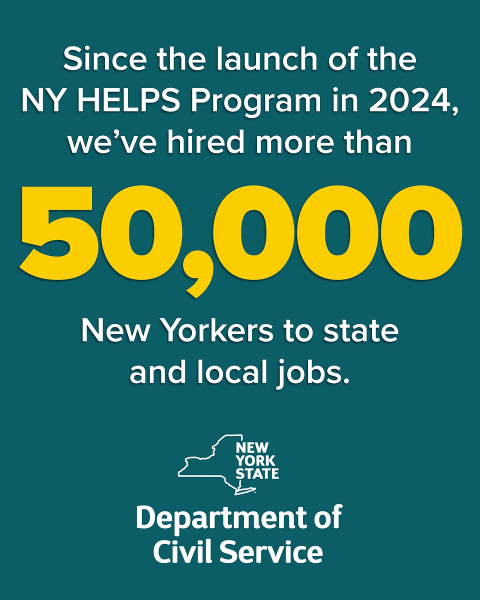NYS Civil Service tweet media