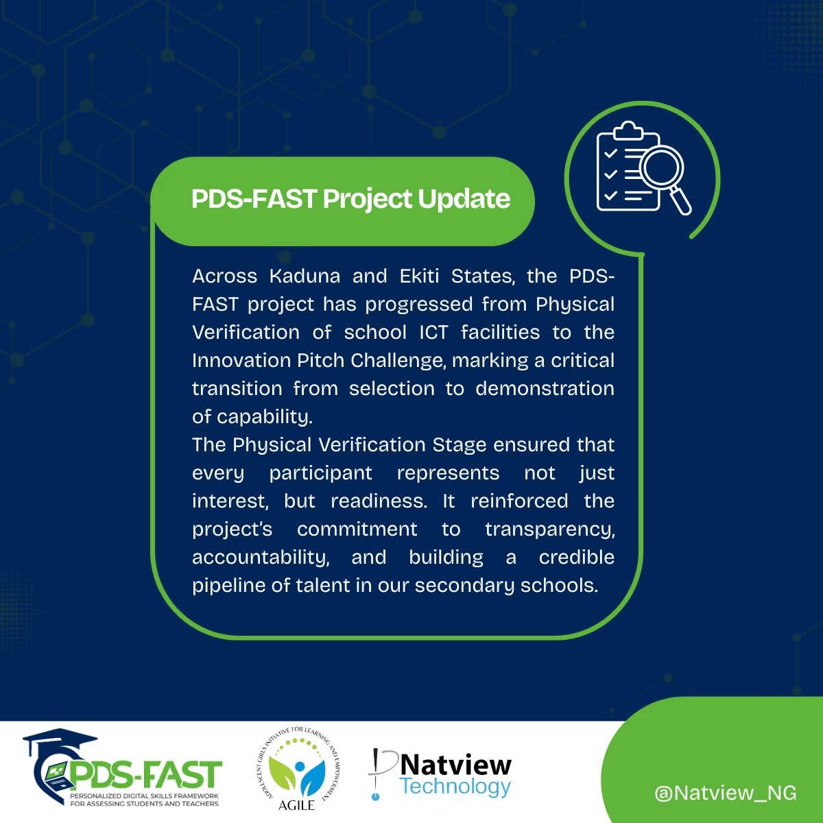 Natview_Ng's tweet photo. PDS-FAST Project Update. https://t.co/5IxYbHq9Fy