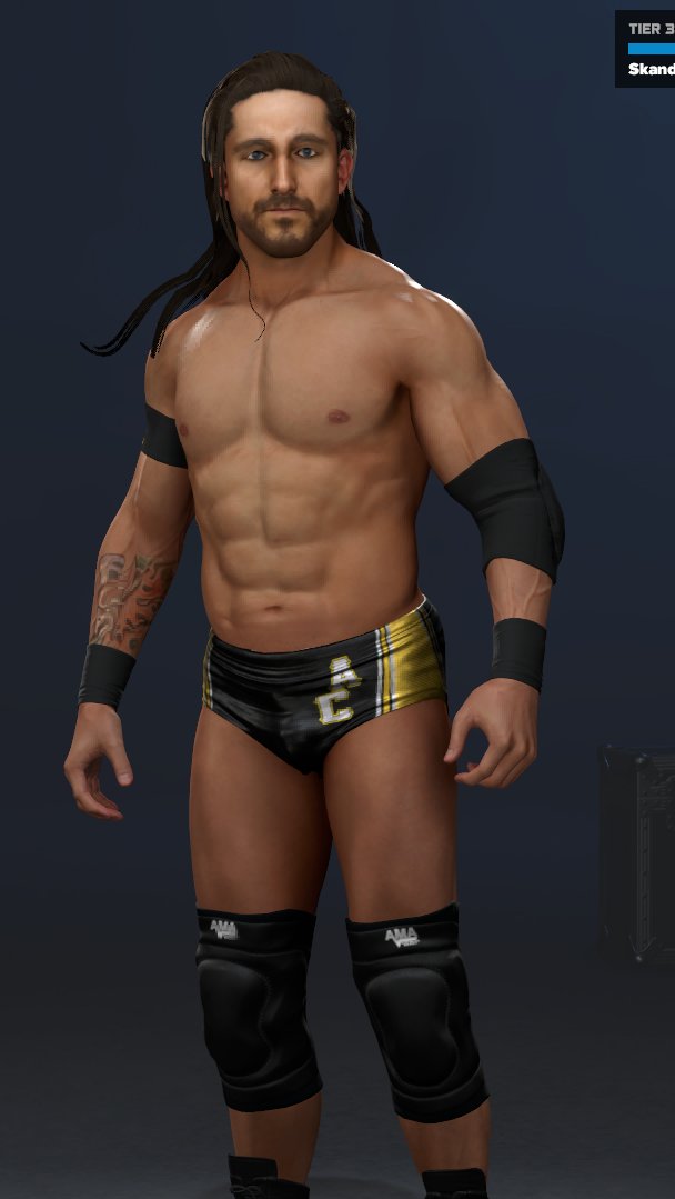 Andyh106Y's tweet image. more progress #adamcole #wwe2k26