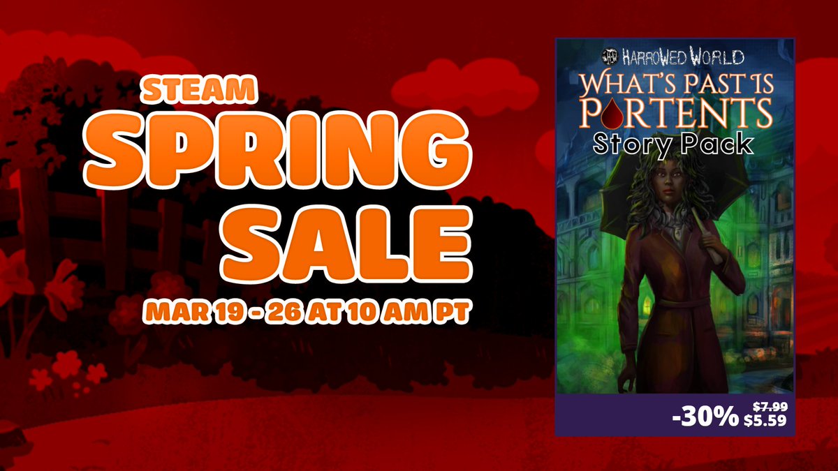 Harrowed World - Vampire RPG & More tweet media