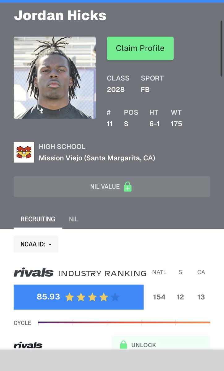 Jordan Hicks 4⭐️ tweet media