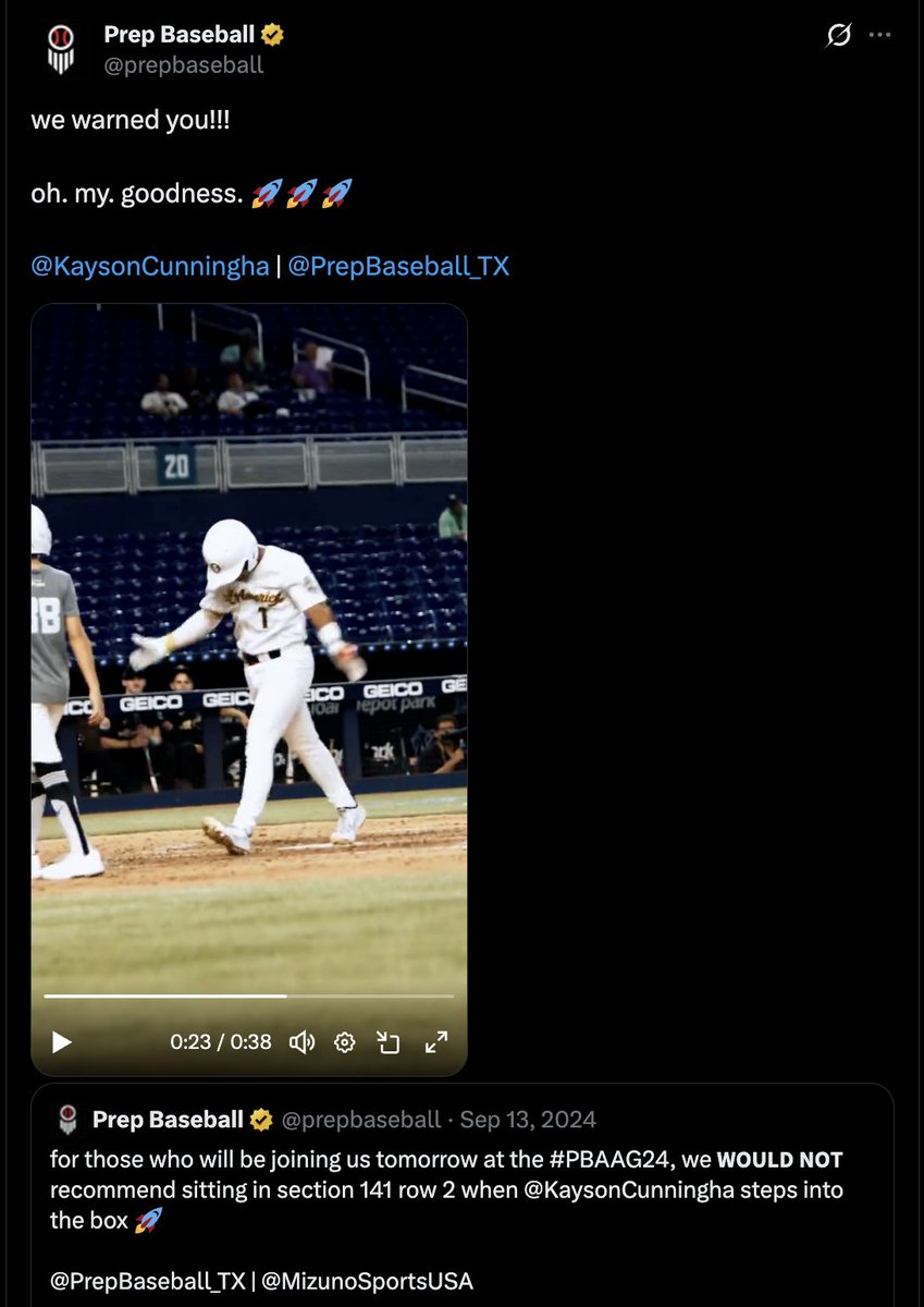 Prep Baseball tweet media