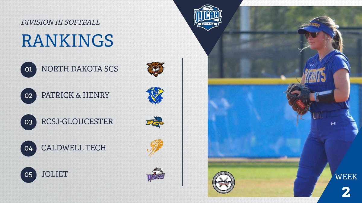 NJCAA Softball tweet media