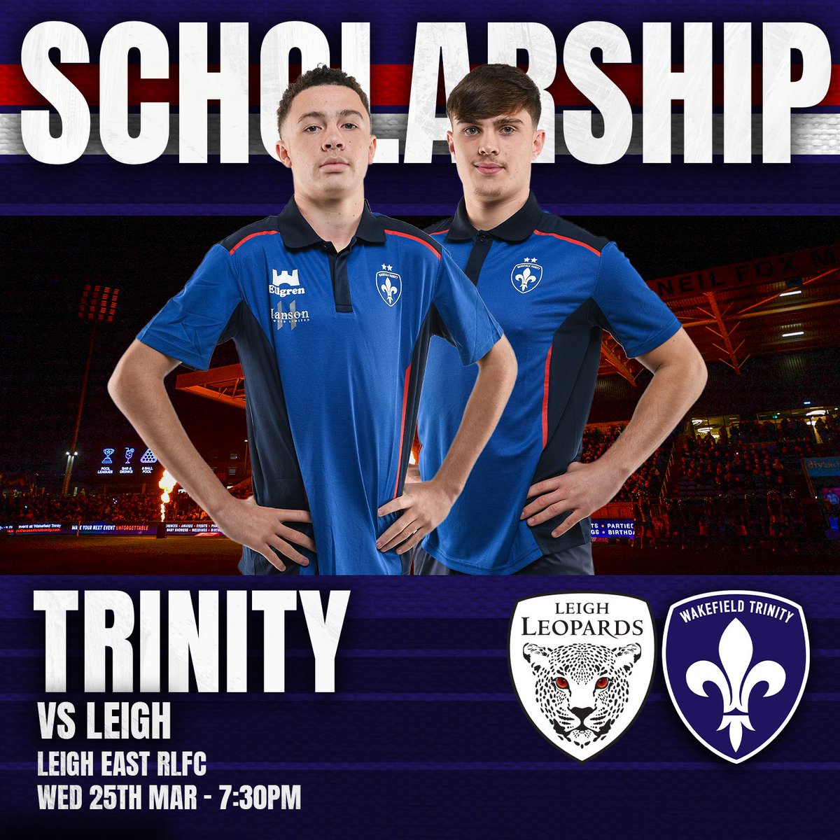 🔥 Our Scholarship side are fired up to kick off their 2026 season!!

They head over to Leigh to face the Leopards on Wednesday evening!!

#UpTheTrin