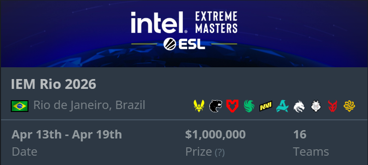 Brasil Storm CS tweet media