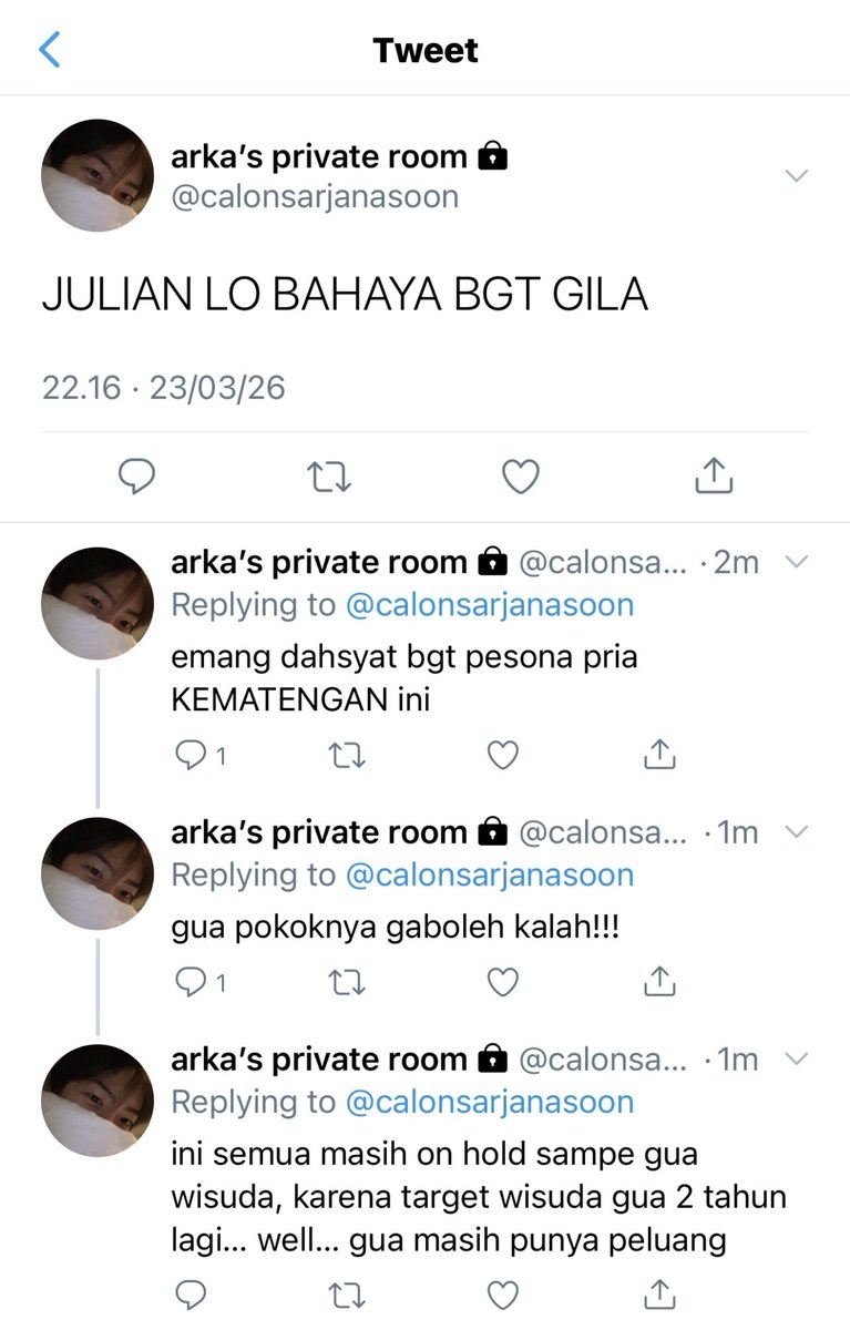 crayoring's tweet photo. bahaya 😅 https://t.co/6NS94ofMXW