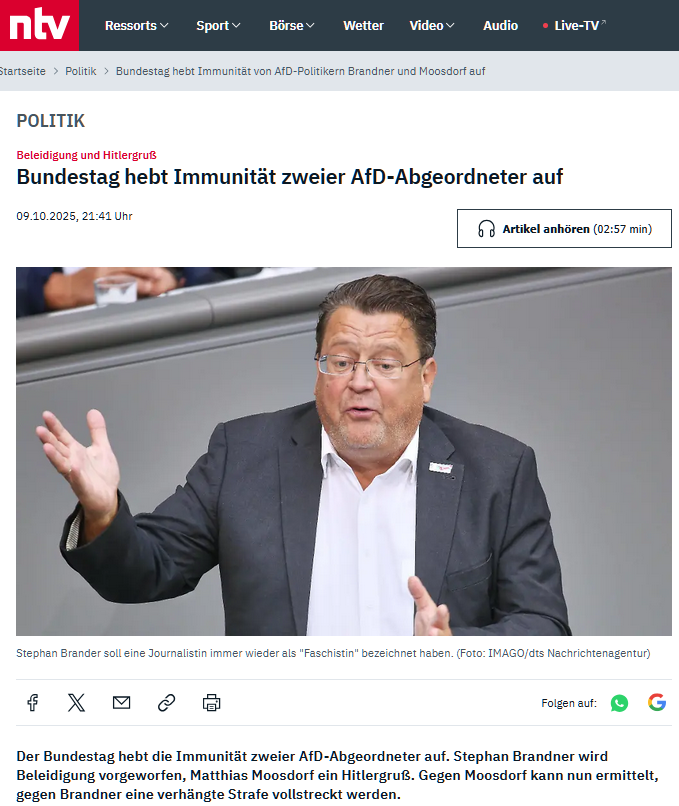 Schnauze voll von der AfD 🤮 tweet media