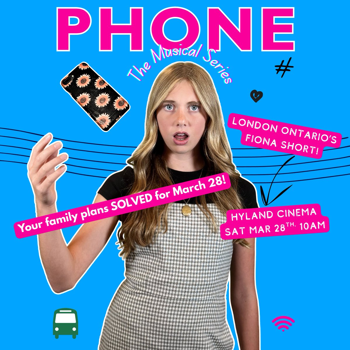 nathanfleet's tweet photo. CBC LONDON - The short film called Phone was shot entirely on smartphones. Thirteen-year-old Fiona Short, who starred in the film, spoke with London Morning about the experience ahead of the movie screening at The Hyland Cinema https://t.co/UEXhTzim7v @filmlondonon @HylandCinema https://t.co/nemkaTox9a