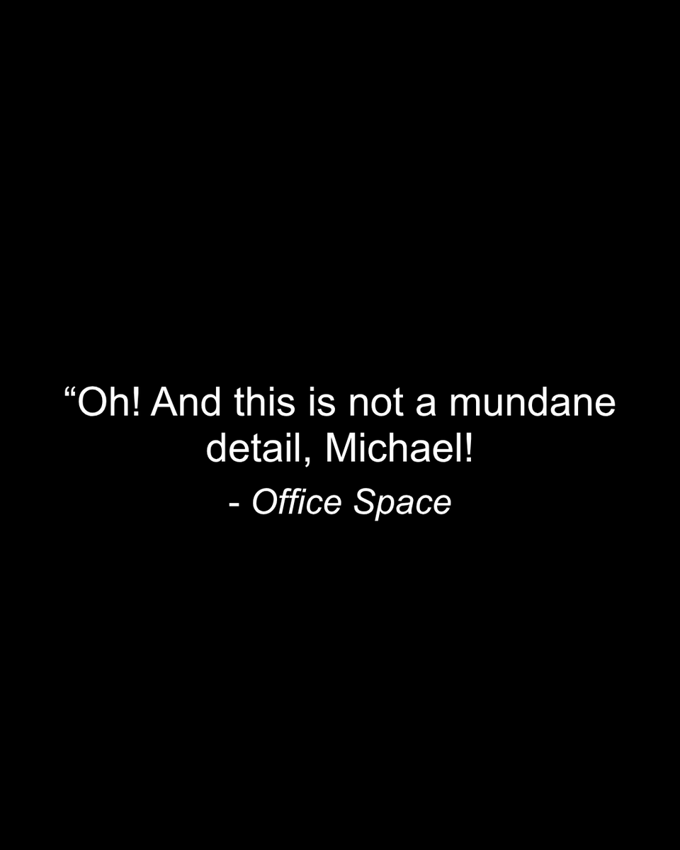 LieDetectorCEO's tweet photo. #OfficeSpace #CookCare #AIAudit #MundaneDetail #AppleKeepsTheChange #RoundDownMedicine https://t.co/1adouy69xb