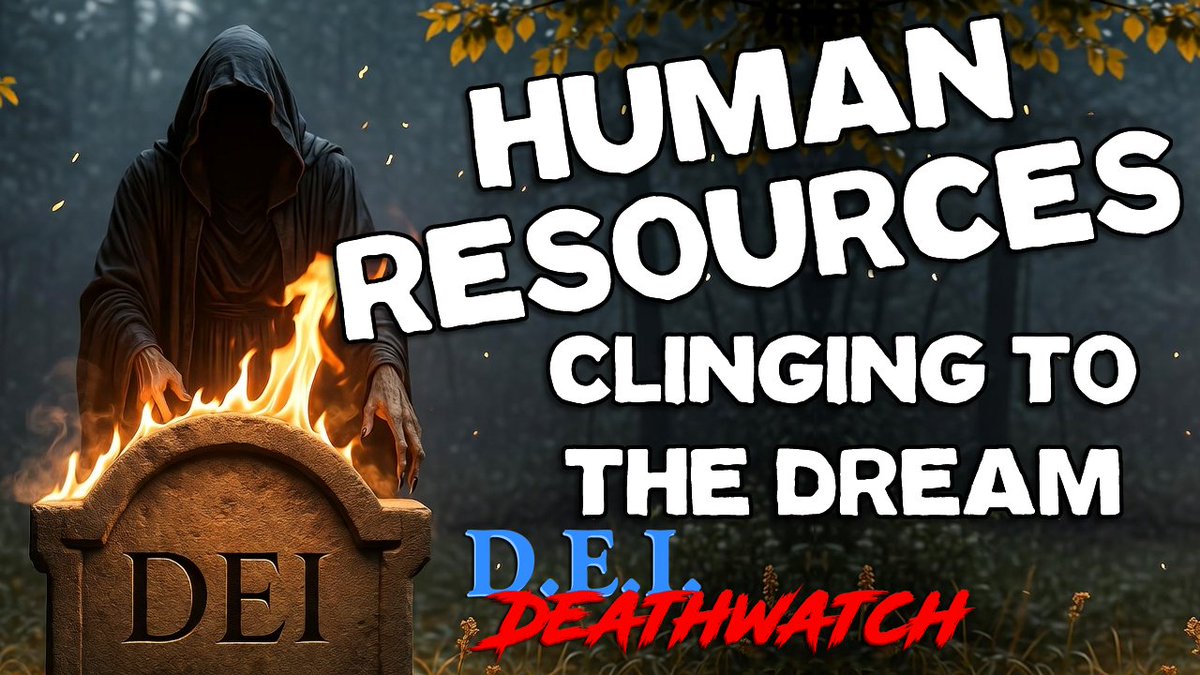Scribe_Light's tweet image. #DEIDeathwatch! 12:30pm P/3:30pm E! This week we're going old school (?) and listening to a trio of #HumanResources (or 'Human Capital) experts work to validate themselves - and convince us? - of the benefits of #DEI! Will they succeed?? Like &amp;amp; Share! youtube.com/watch?v=Vz4tPv…