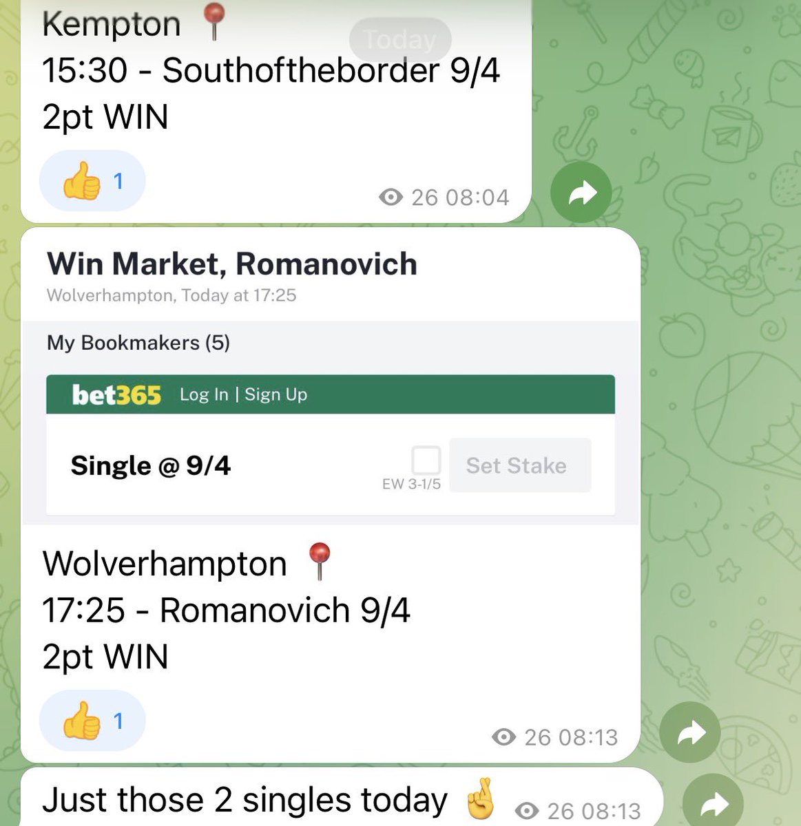 Trackside Tipster tweet media