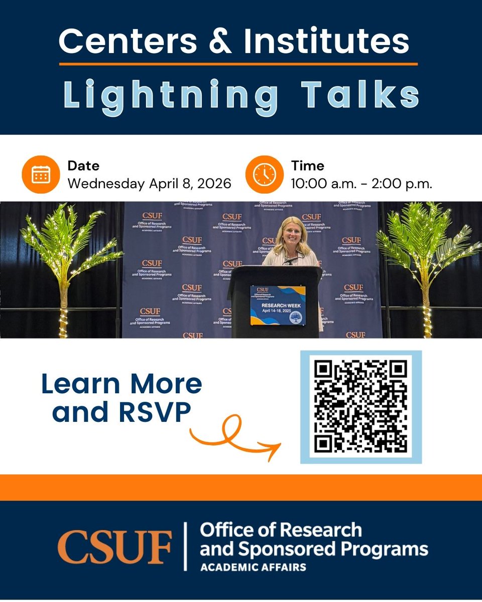 CSUF Research tweet media