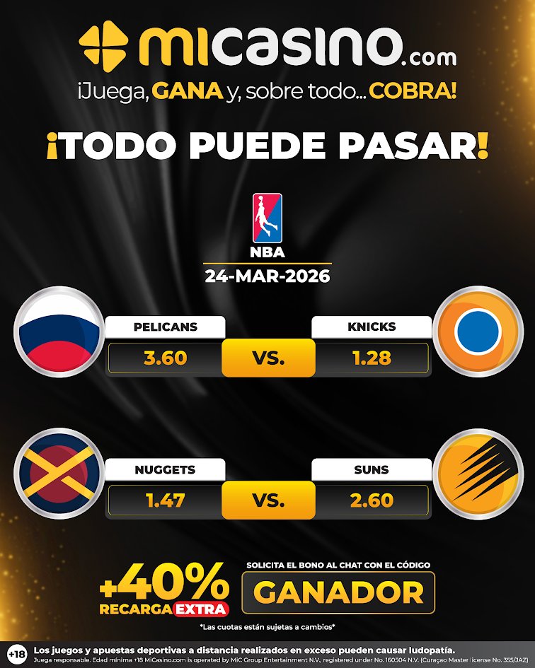 MiCasino.com | Apuestas deportivas tweet media