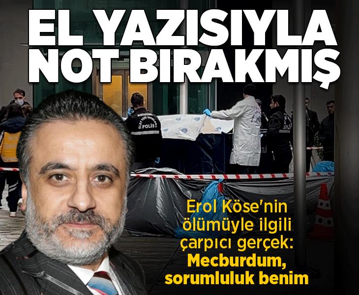 milliyet's tweet photo. Ünlü yapımcı Erol Köse'nin ölümüyle ilgili çarpıcı gerçek!

Evinde not bulundu: 'ALS hastalığımdan dolayı mecburdum, sorumluluk benim. Kedime iyi bakın'

✍️ @glrdamla
https://t.co/aCGvhYWQ6u https://t.co/hOiAAvAVrx
