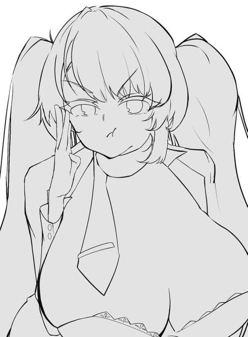 wipってやつ
バッカお前...ずいぶんとまた盛ったな...
今回だいぶ線画のテイスト変えた 