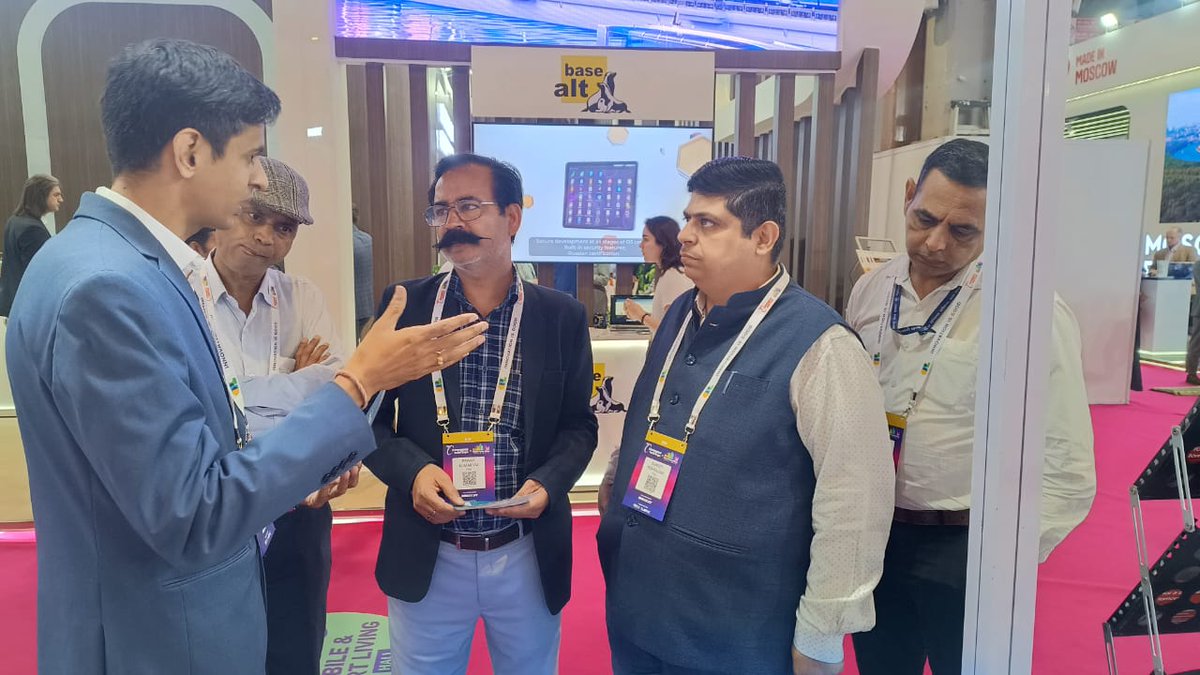 responscity's tweet photo. Day 1 at #ConvergenceIndia2026

Great start with insightful conversations, strong interest in our AI-driven Smart City solutions &amp; meaningful connections

If you haven’t visited yet — come meet us at Hall 03, Booth B3-64

#SmartCities #AI #GovTech #ResponscitySystems https://t.co/a1GSDD2yvd