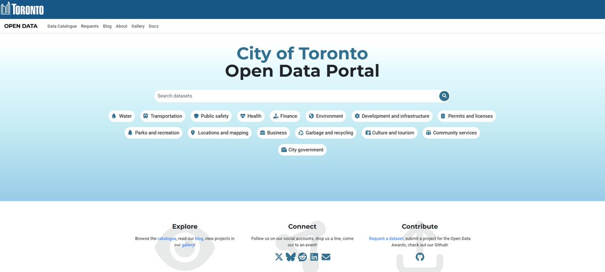 Open Data - Toronto tweet media