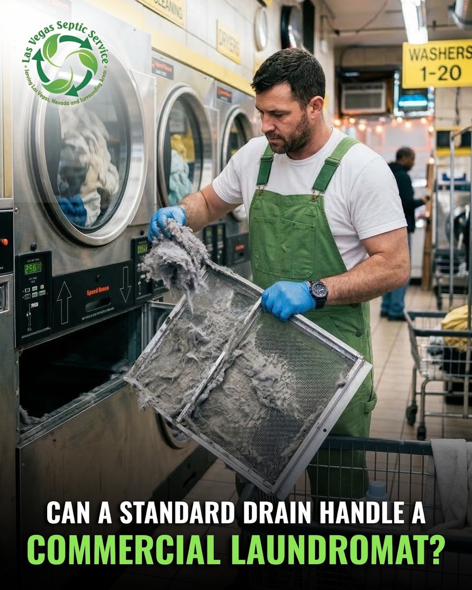 LasSeptic's tweet photo. Think your drains can handle a laundromat? Think again! Learn how a laundromat lint trap saves your pipes. 📞 Call us at (702)-600-9495

#LasVegasSepticService #LaundromatLintTrapMaintenance https://t.co/YayeWcAOUQ