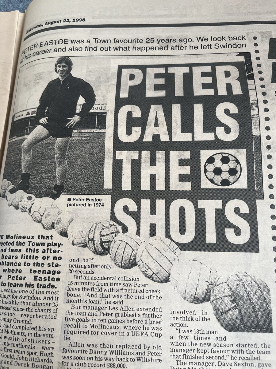 Old Swindon Programmes tweet media