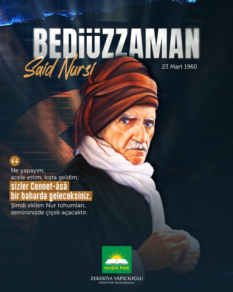 Zekeriya Yapıcıoğlu tweet media