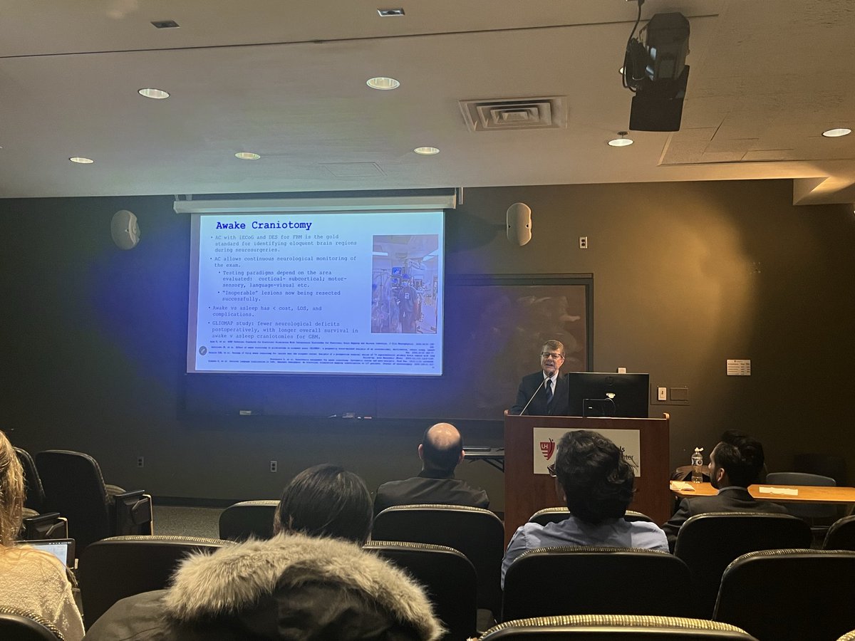 CwruEpilepsy's tweet image. We had a phenomenal day with Dr. William Tatum in Cleveland today. Wonderful grand rounds on intraoperative ECOG and then a special #EEG lecture for our fellows and residents on common pitfalls of EEG interpretation. Thank you so much for visiting us. #NeuroX #Epilepsy