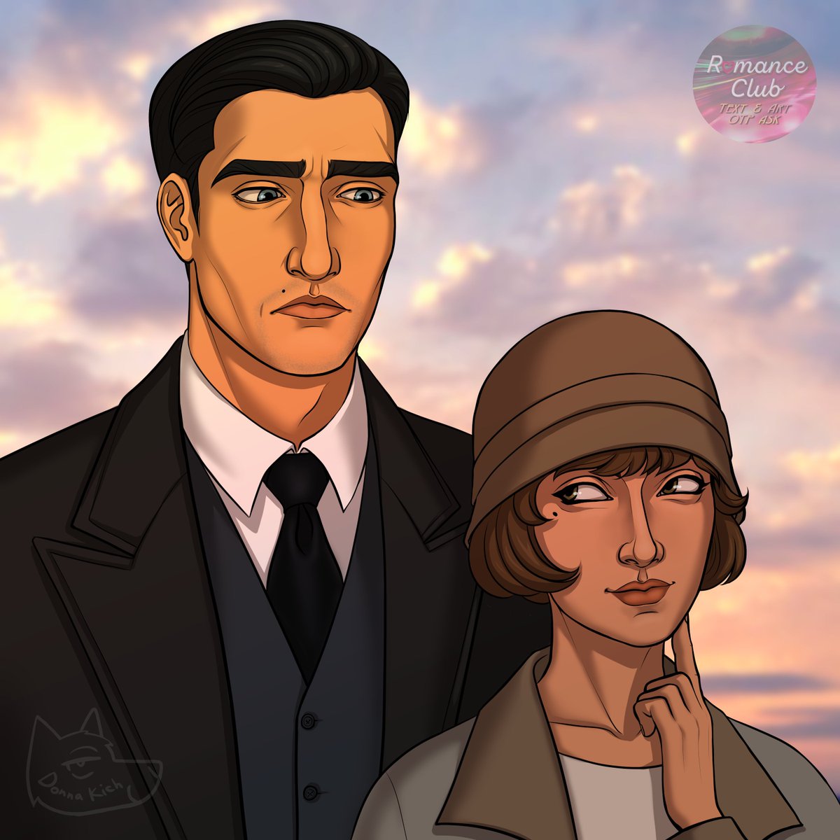 Вольпе и Мёрси из #гпв для сестры в подарок на ДР ;)

#клубромантики

чаще обитаю в тг t.me/donnaarts