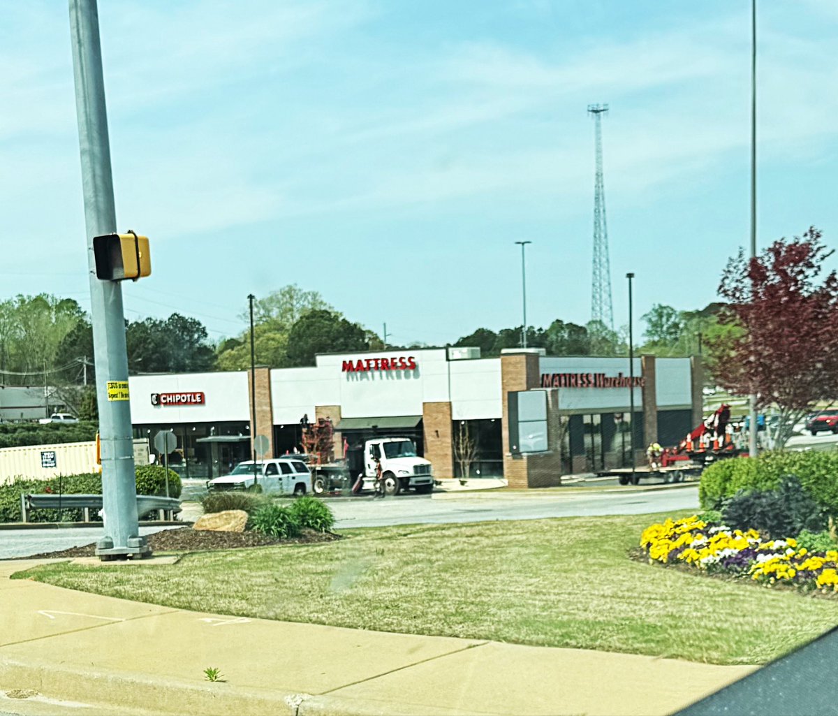 New to Greenwood, SC: Chipotle and mattress stores (particularly Mattress Firm) have paired up across the country due to a combination of “commercial real estate strategies, high-traffic demand, and complementary business models.”(yelp)