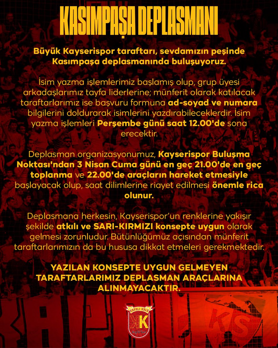 Kapalı Kale tweet media