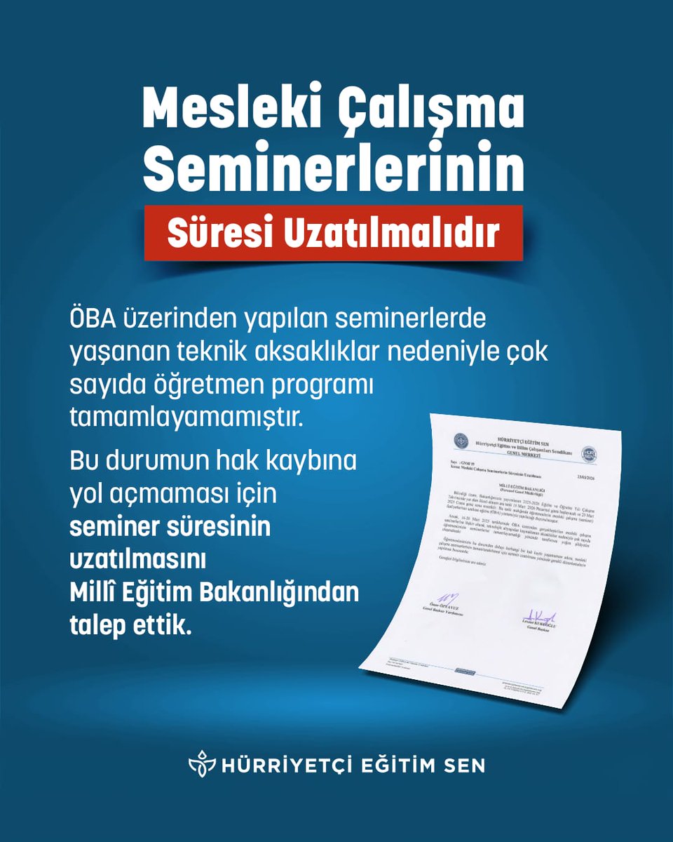 Hürriyetçi Eğitim Sen Genel Merkezi tweet media