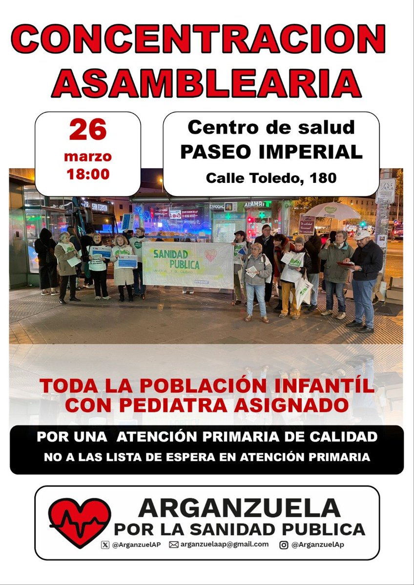 PlataformArganzuela por AP y SUAP tweet media