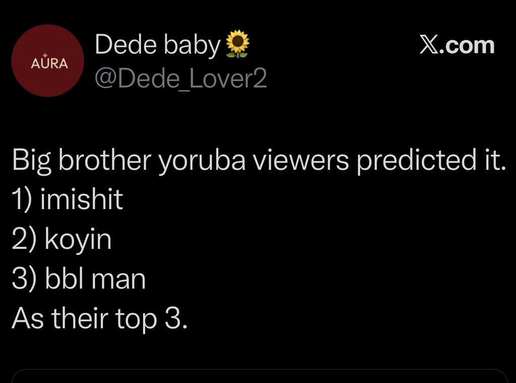 HANDAYA OF THE MOST HIGH 🇳🇬 🇨🇦 tweet media