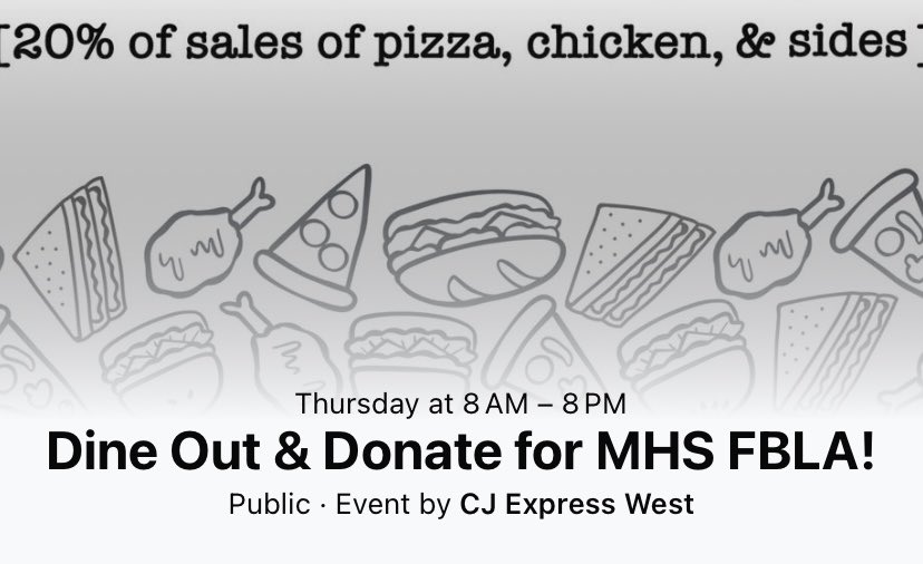 Thank you for supporting the FBLA members!