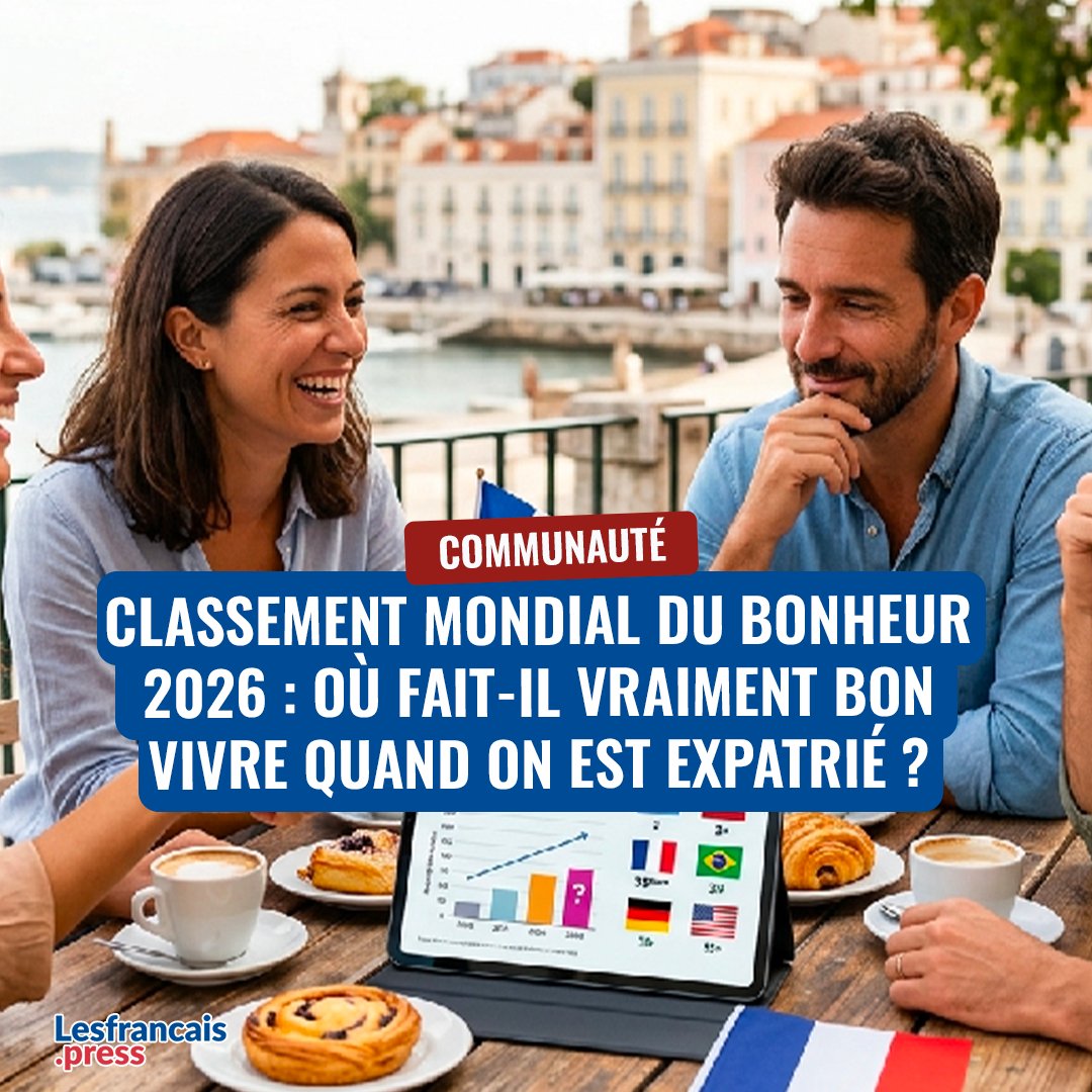 francaispresse's tweet image. 😀 La France 35ème pays le plus heureux au monde, derrière la Roumanie et le Kosovo : et vous, vivez-vous dans un pays plus heureux ? 👉 lesfrancais.press/classement-mon…

#Bonheur #Expatriation #QualitéDeVie #FDE
@HappinessRpt @onu_fr  @vincent_caure