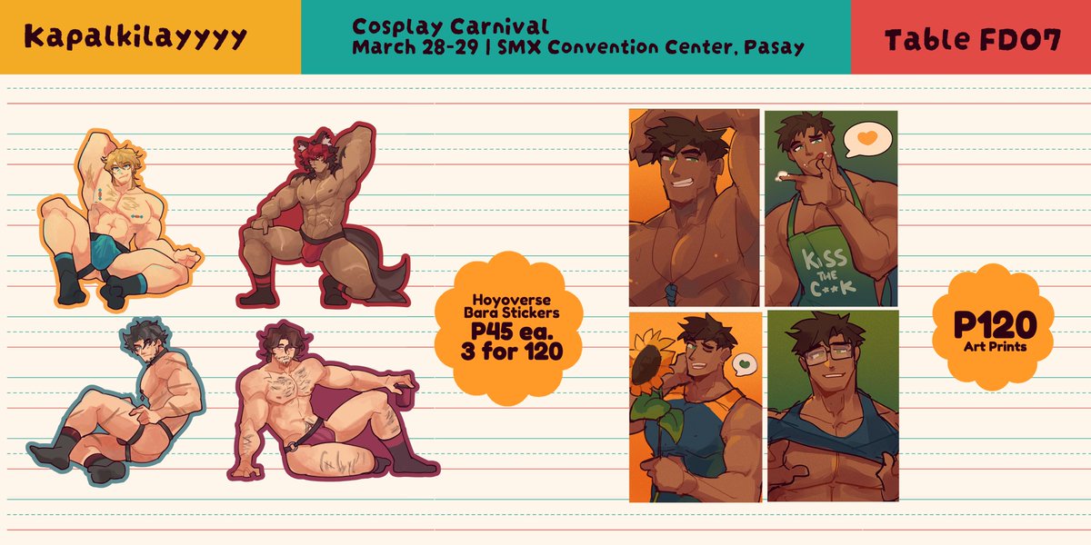 kapalkilayyyy|| Komiket C40🍎🐛+ Coscarni FD07🌻🎪 tweet media