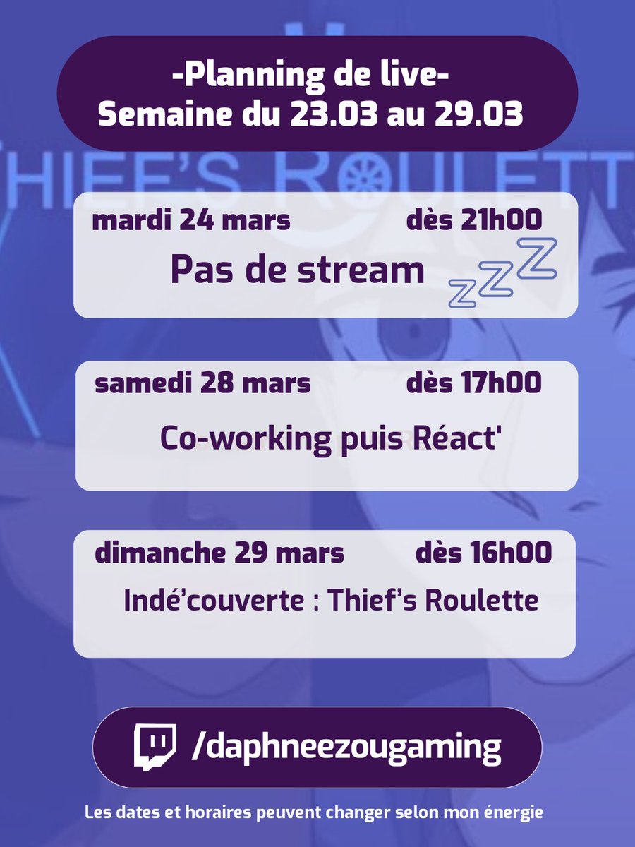 Daphnée Zou 💜 Gaming Queens 2026 🌈 tweet media