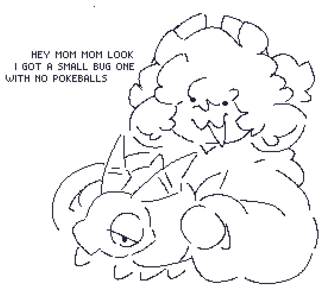 vioburner's tweet photo. This last one is more debatable but the fact that Vio draws explicit scenarios with her Pokemon OCs that are shown to be act just like the average Pokemon characters in the games (catching, battling) with the only addition being that they can talk is rather awkward dynamic wise. https://t.co/4Oh9RAshsa