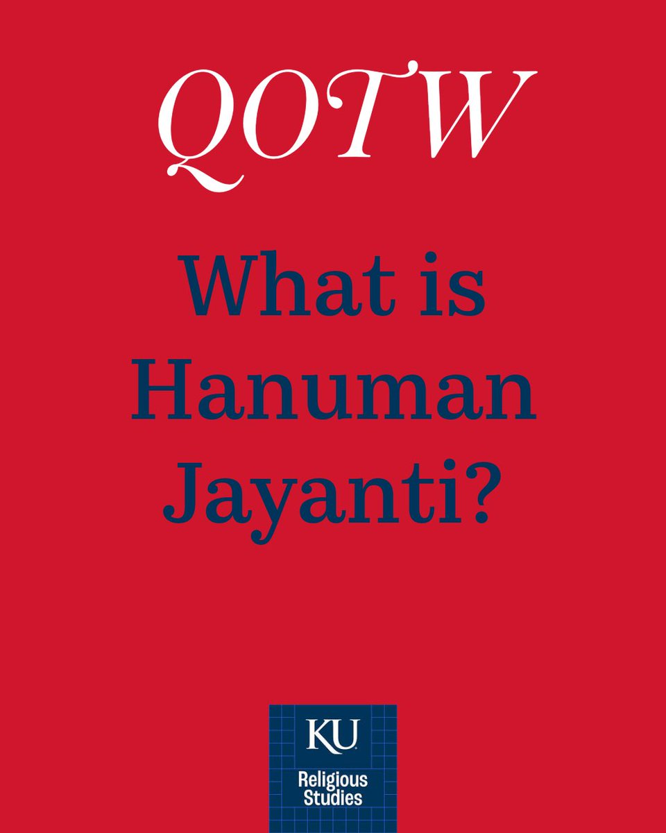 REL_Study_KU's tweet photo. QOTW! 🤨

Comment your thoughts!
#questionoftheweek #religiousstudies #ku #rockchalkjayhawk #religion https://t.co/2vtiHEHB7I