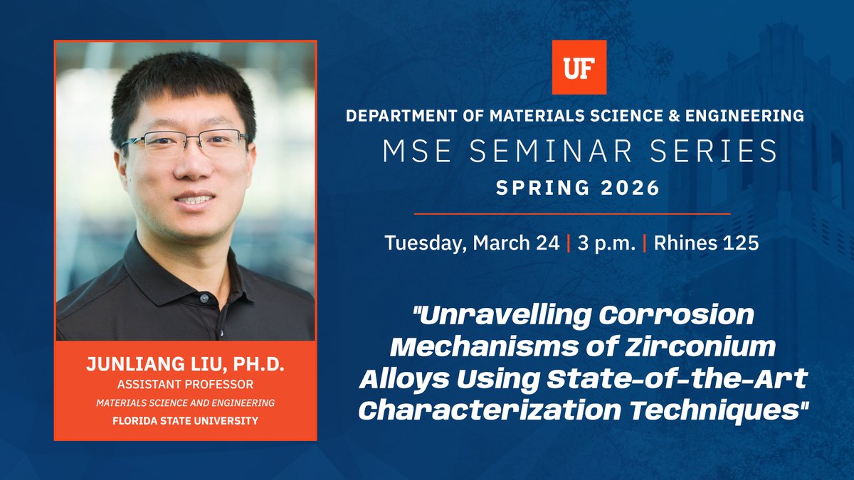 UF Materials Science | Nuclear Engineering Program tweet media