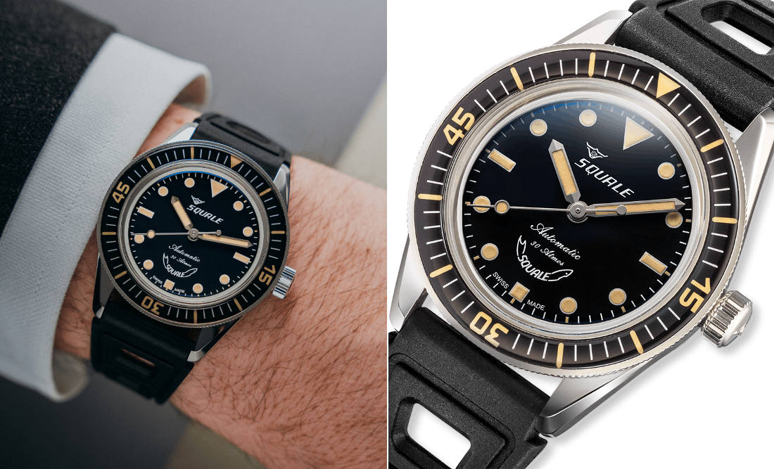 MrStateless's tweet image. Compact but capable 💥

The Squale SUB-37 Legend packs 300m water resistance, a clean diver layout, and vintage-inspired design into a 37mm case 🌊⌚

A true tool watch built for performance.

👉 Read more at mrstateless.com

#Squale #DiveWatch #Watches #WatchFam