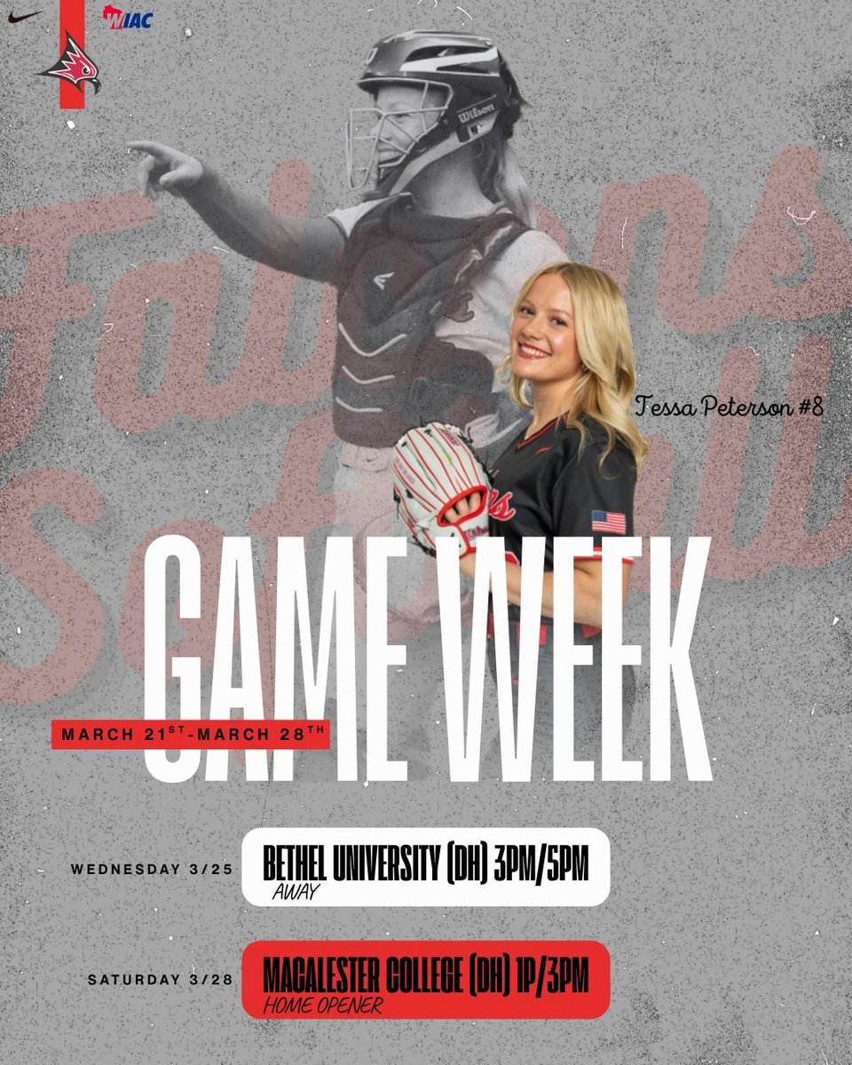 UWRF Falcon Softball tweet media