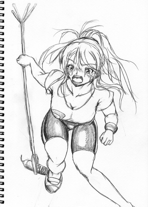 #このタグを見た人はめっちゃキレてる女の子を貼って 
#過去絵 